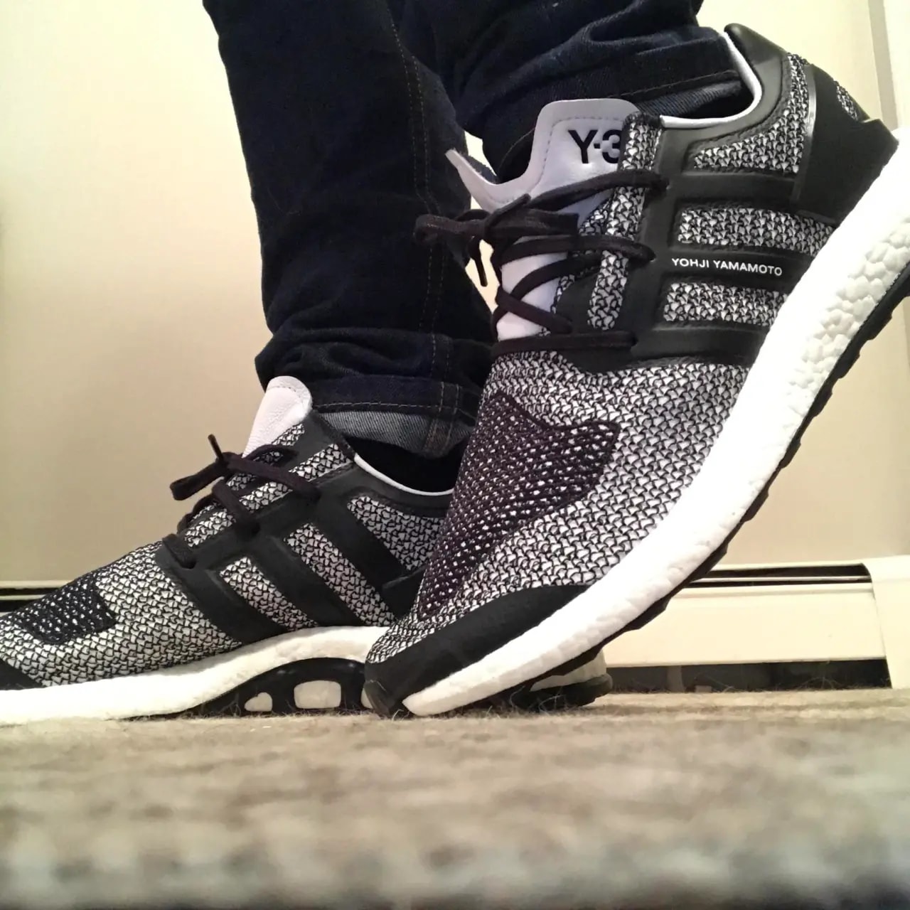 Giày Adidas Y-3 PureBoost 'Oreo' CP9888 — ảnh 2