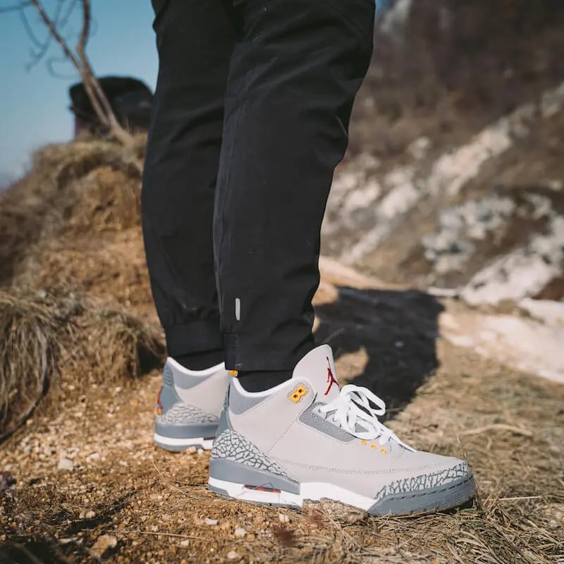 Giày Nike Air Jordan 3 Retro GS 'Cool Grey' 2021 398614-012 — ảnh 2