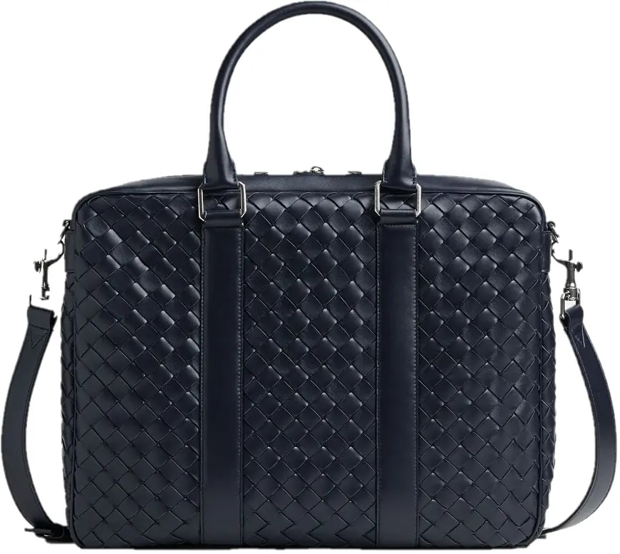 Túi Bottega Veneta Large Intrecciato Briefcase 'Space' 732069V2E418838