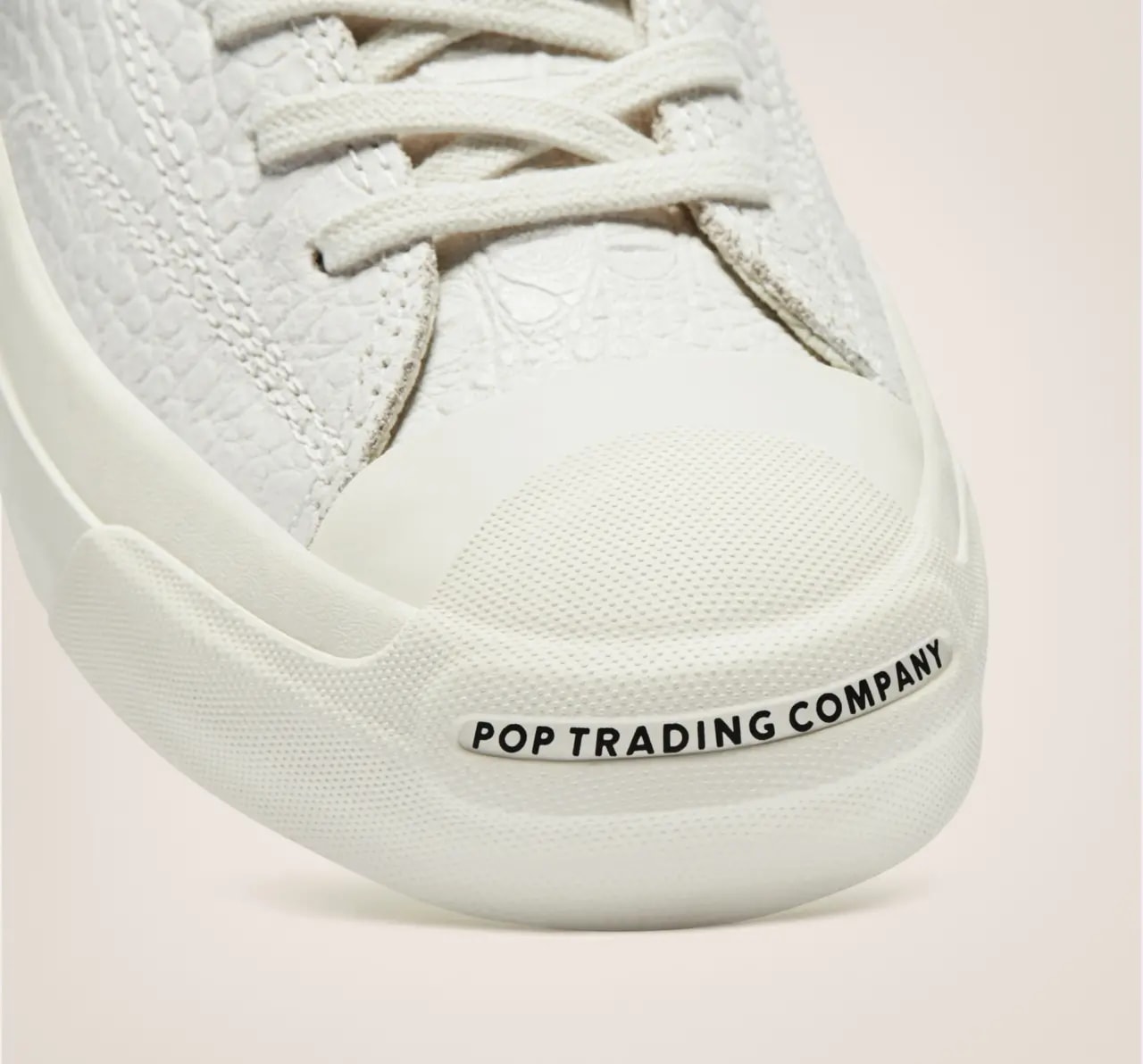 Giày Converse Pop Trading Company x Jack Purcell High 'Egret' 170543C — ảnh 3