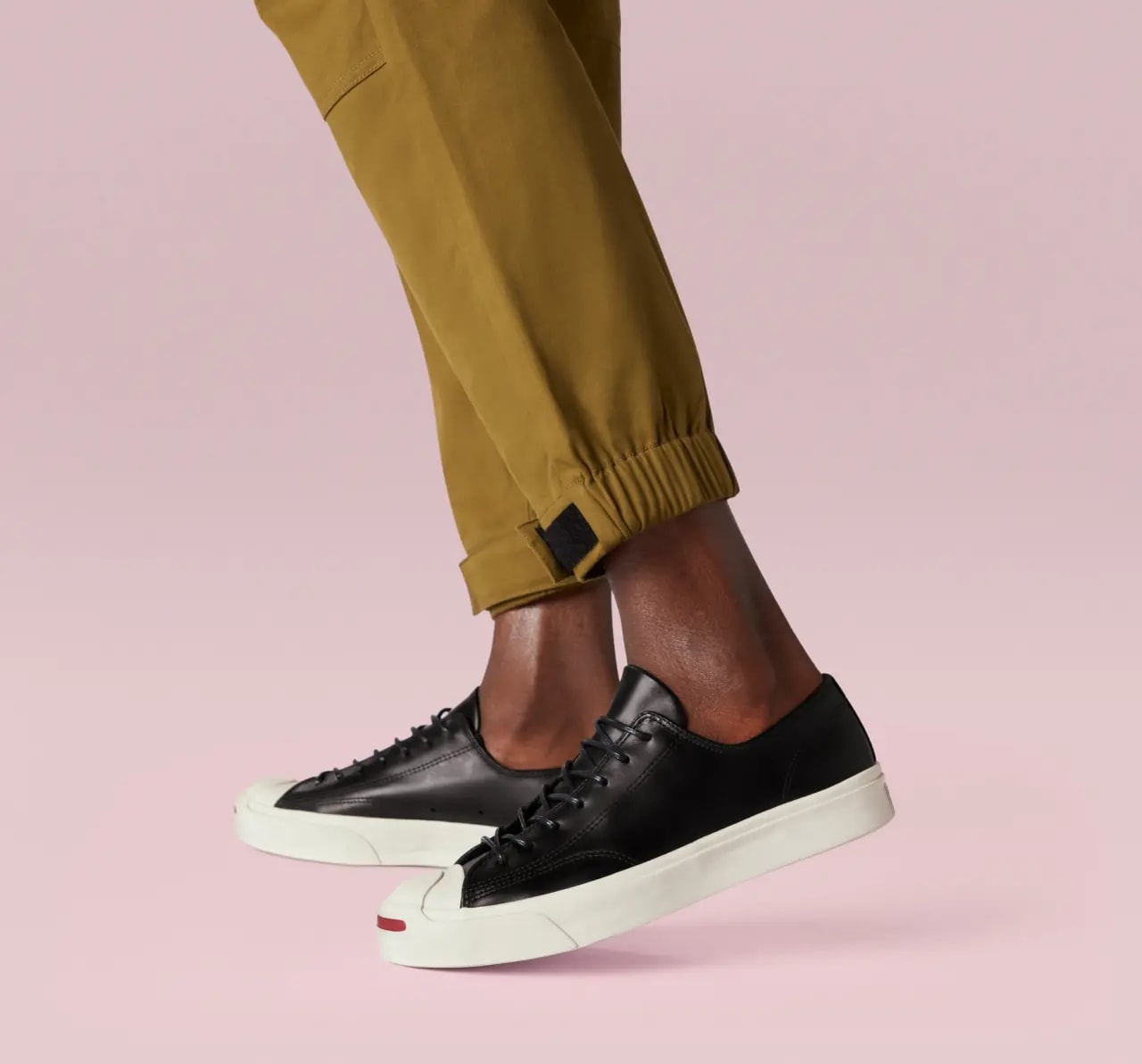 Giày Converse Jack Purcell Low 'Black White' 170098C — ảnh 2