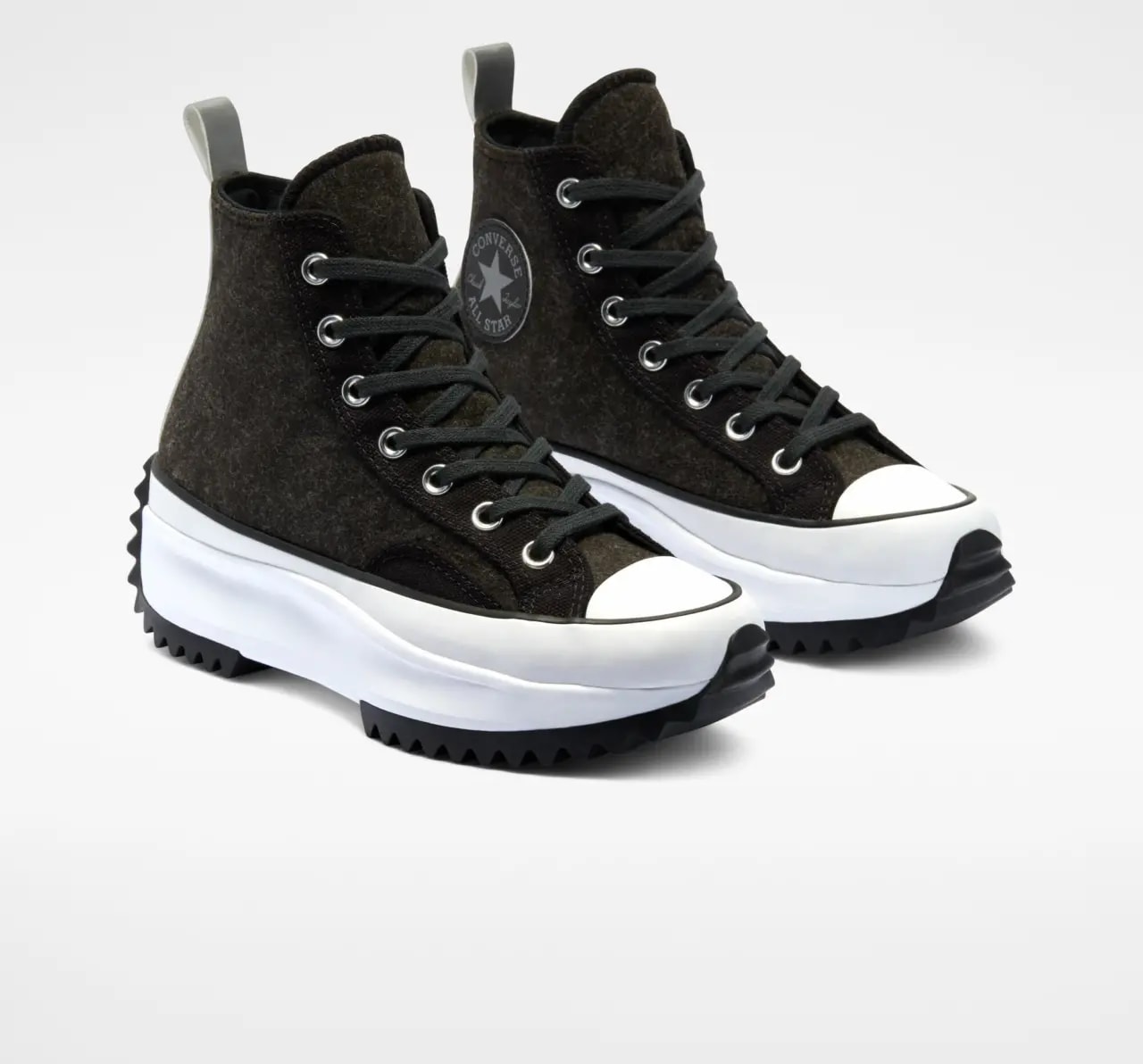 Giày Converse Run Star Hike High 'Black Ice Black Silver' 169437C — ảnh 2