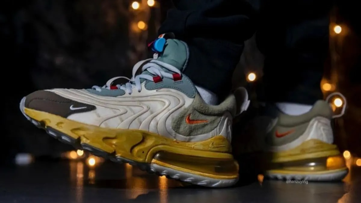 Giày Nike Air Max 270 x Travis Scott React ENG 'Cactus Trails' CT2864-200 — ảnh 2