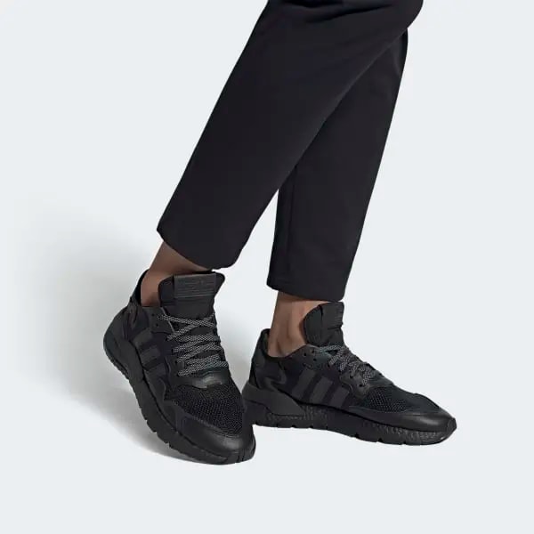 Giày Adidas Nite Jogger 'Triple Black' FV1277 — ảnh 3