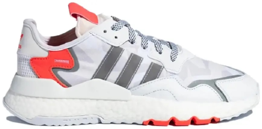 Giày Adidas Nite Jogger 2019 Boost Cloud White Red FV1310 — kich-thuoc: 40