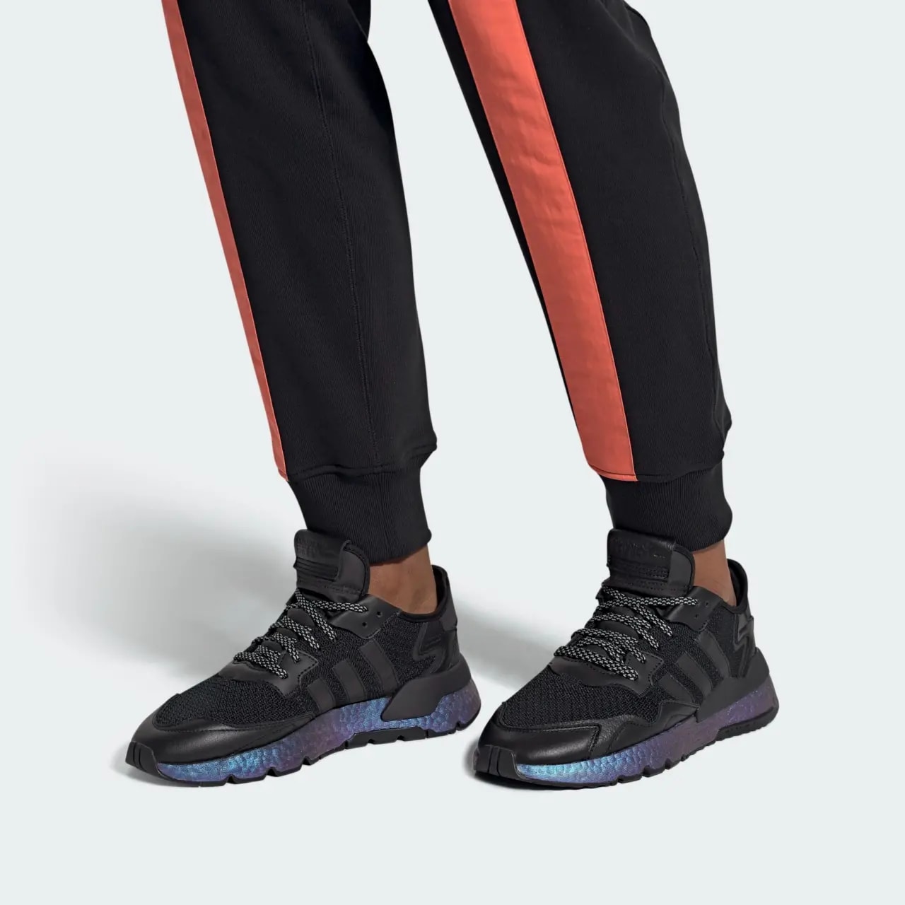 Giày Adidas Nite Jogger 'Metallic Blue Boost' FV3615 — ảnh 3