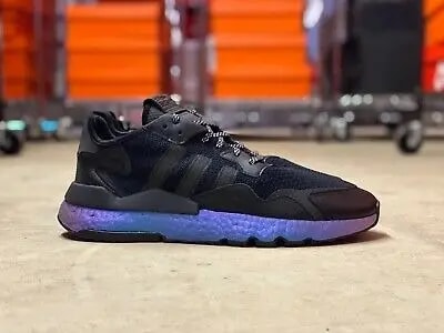 Giày Adidas Nite Jogger 'Metallic Blue Boost' FV3615 — ảnh 4