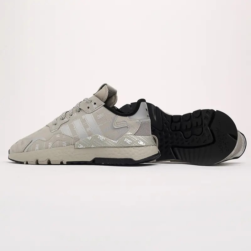 Giày Adidas 3M x Nite Jogger '3M Logo Print Metal Grey' FV3622 — ảnh 3