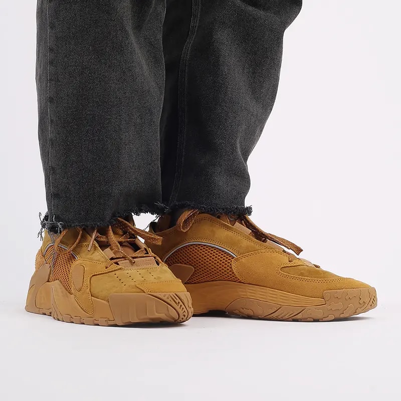 Giày Adidas Streetball 'Brown Yellow' FV4828 — ảnh 5