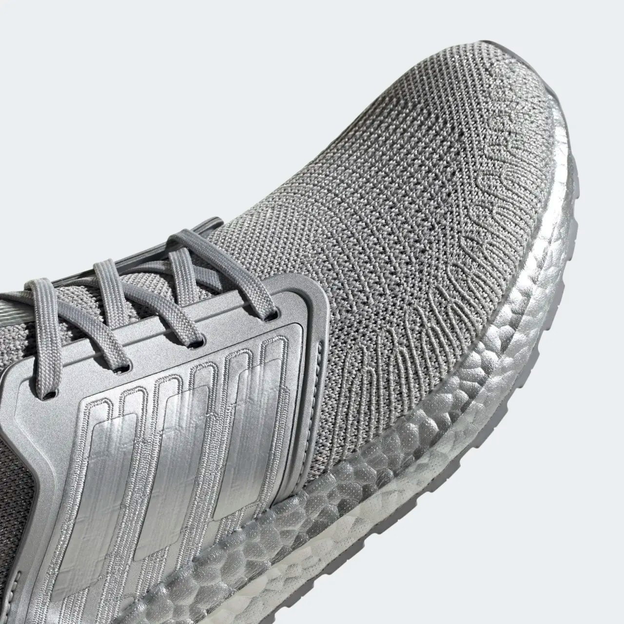 Giày Adidas UltraBoost 20 'Silver Metallic' FV5336 — ảnh 4