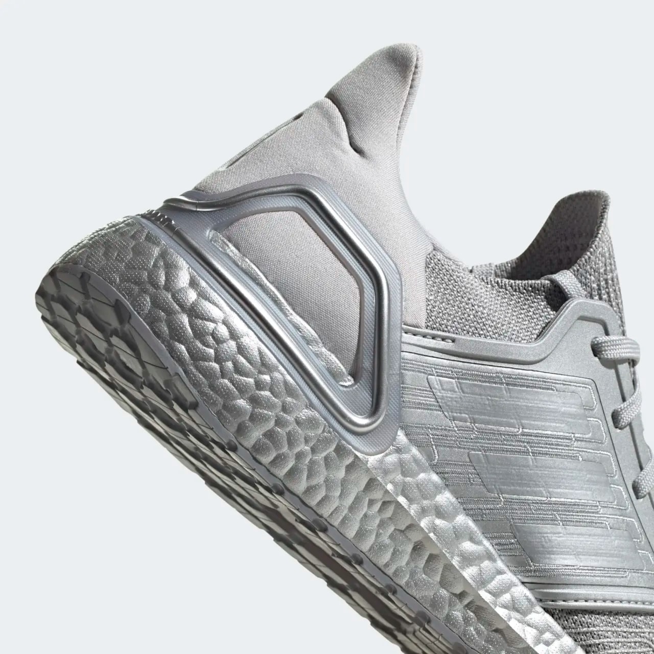 Giày Adidas UltraBoost 20 'Silver Metallic' FV5336 — ảnh 3
