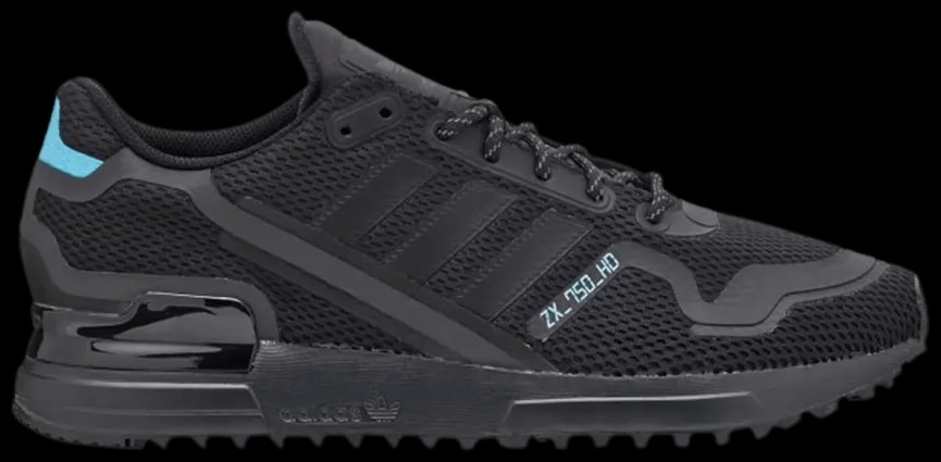 Giày Adidas ZX 750 HD 'Core Black Cyan' FV8488 — kich-thuoc: 40 2/3