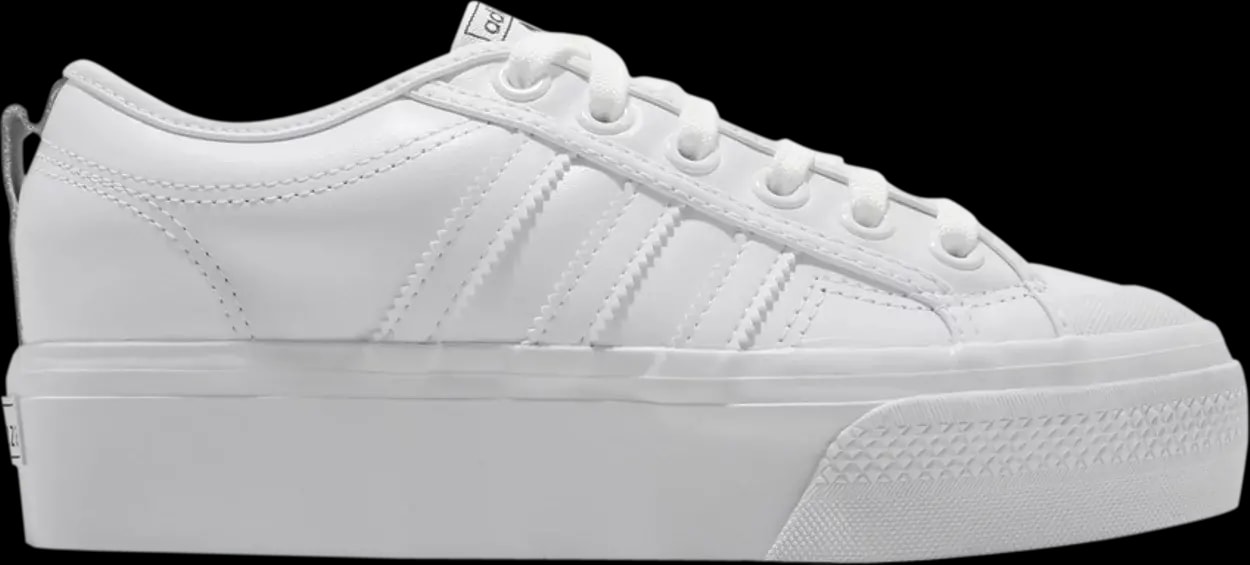 Giày Adidas Wmns Nizza Platform 'Cloud White' FW0265 — tieu-de: 37-1-3