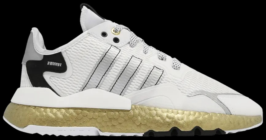 Giày Adidas Nite Jogger 'White Gold Metallic' FW6147 — kich-thuoc: lien-he-order