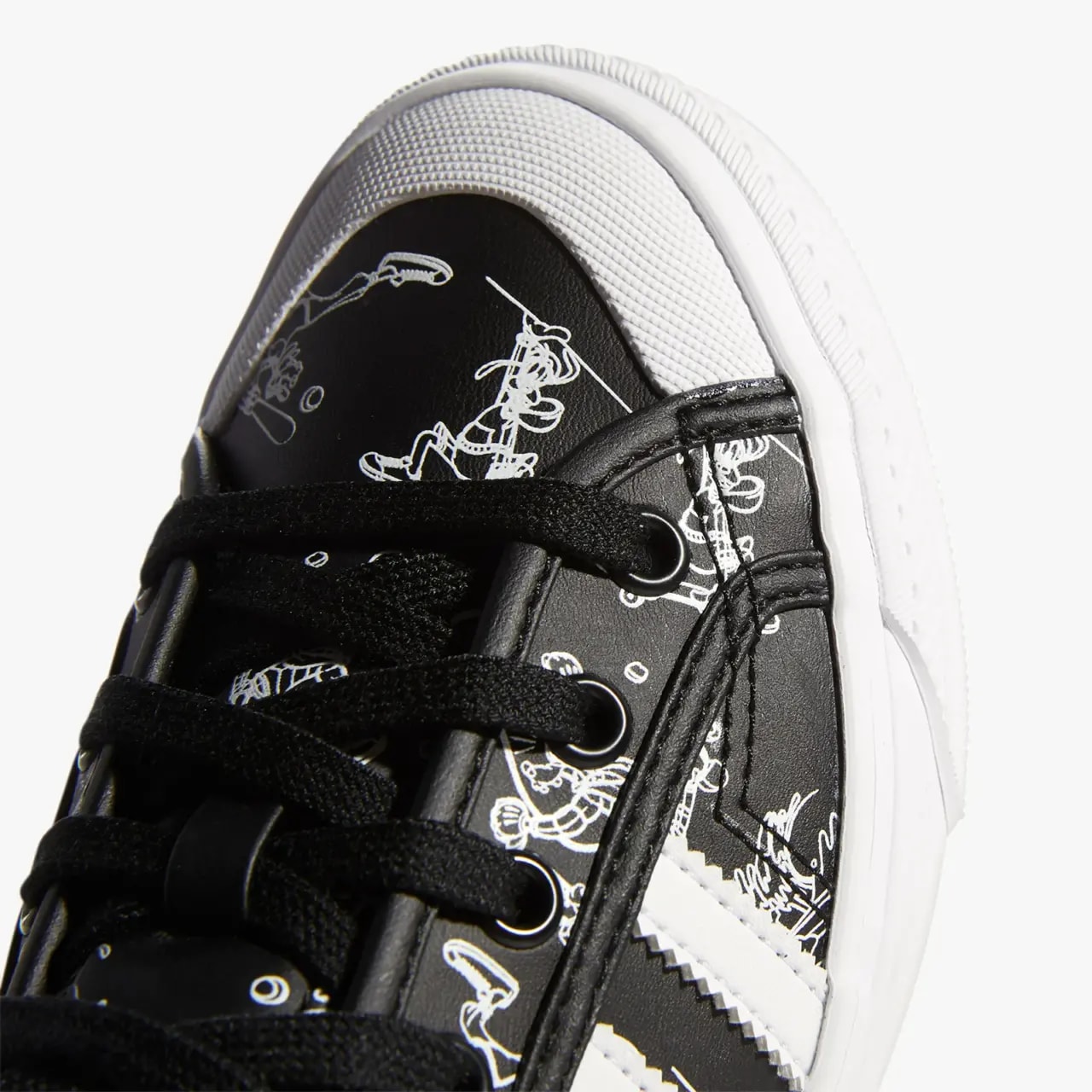 Giày Adidas Disney x Nizza J 'Sport Goofy Pack Black' FW9596 — ảnh 2
