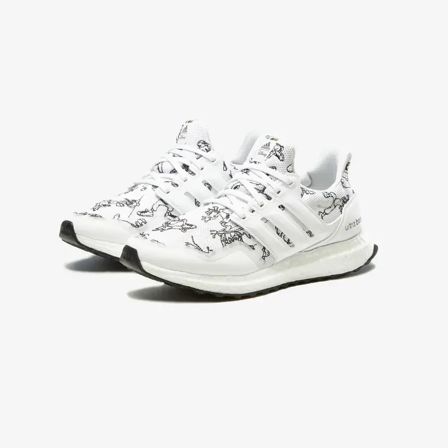 Giày Adidas UltraBoost DNA J 'Sport Goofy Pack White' FX0228 — ảnh 2