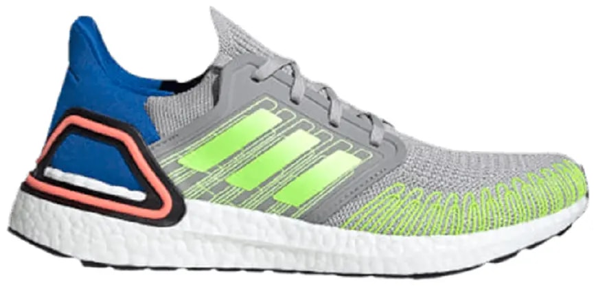 Giày Adidas UltraBoost 20 'Grey Signal Green' FX0899 — kich-thuoc: 42 2/3