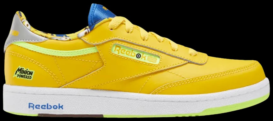 Giày Reebok Illumination's Minions x Club C 85 J 'Minions' FX3352 — kich-thuoc: lien-he-order