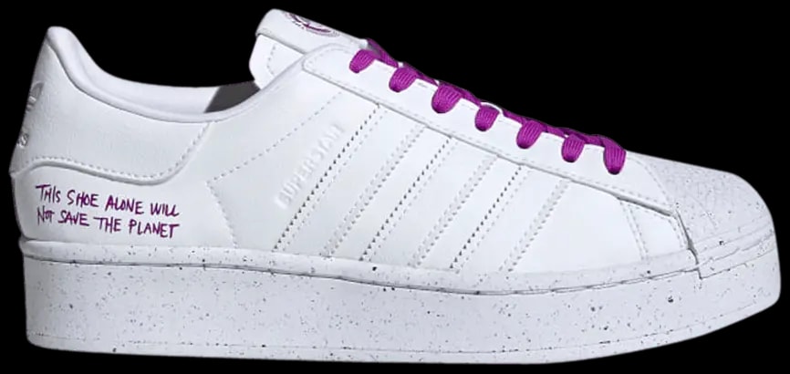 Giày Adidas Superstar Bold Clean Classics Collection 'White Purple' FY0129 — kich-thuoc: 39 1/3
