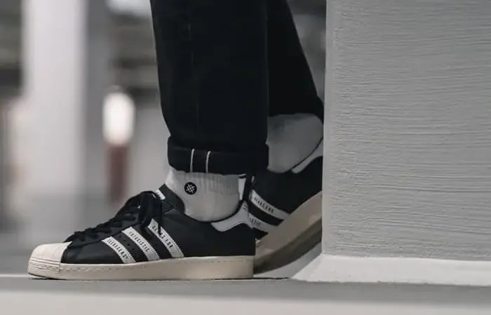 Giày Adidas Human Made x Superstar 'Gears For Futuristic Teenagers Black' FY0729 — ảnh 4