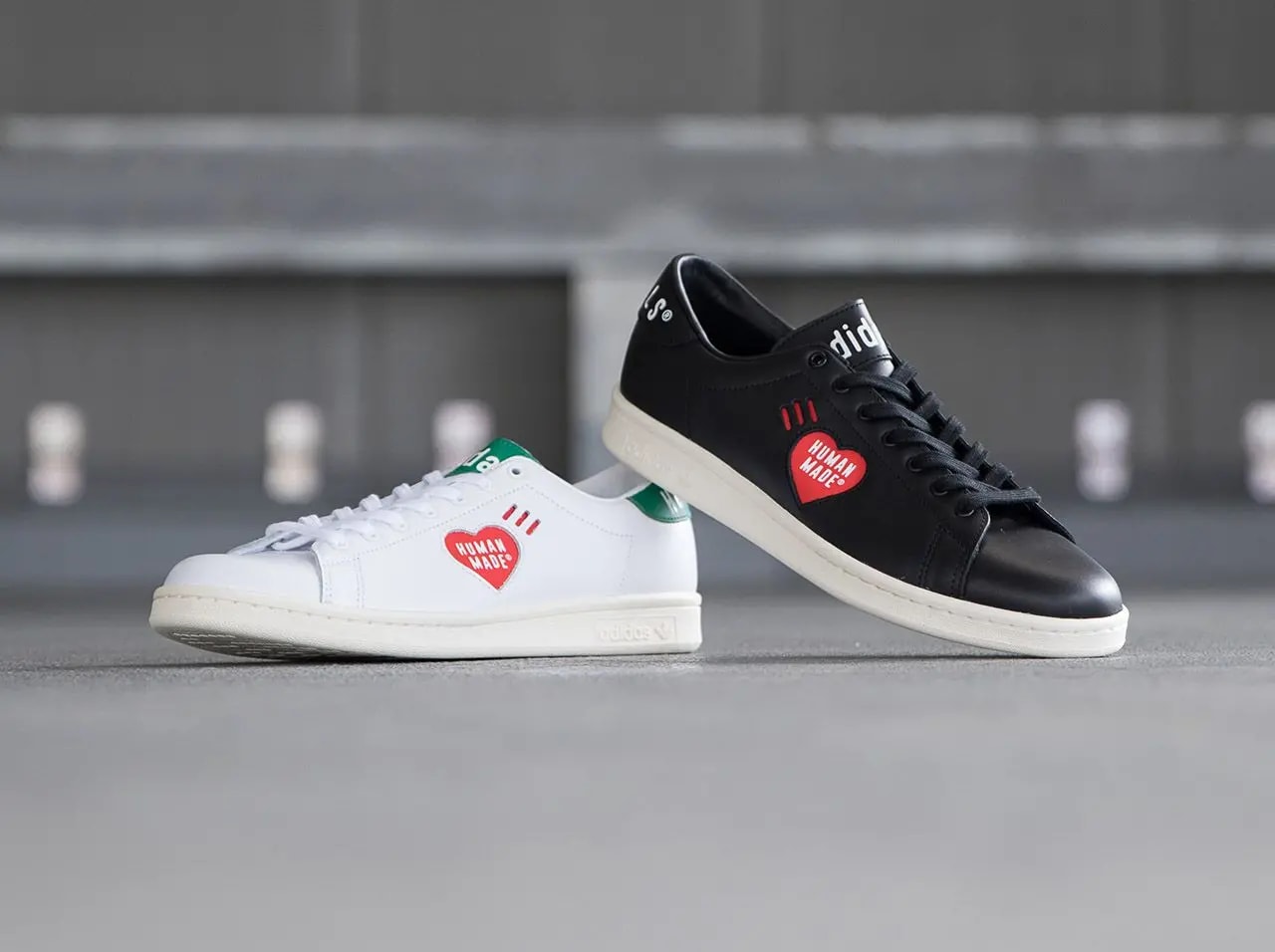 Giày Adidas Human Made x Stan Smith 'Black' FY0736 — ảnh 4