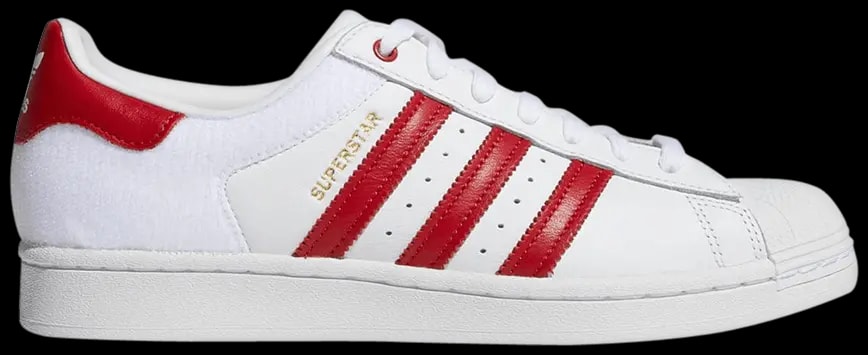 Giày Adidas Superstar 'Velcro Patches White Scarlet' FY3117 — kich-thuoc: lien-he-order