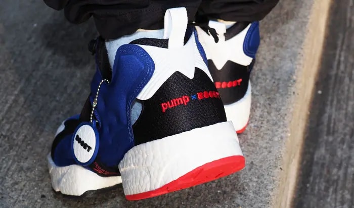 Giày InstaPump Fury Boost Blue Black Red FY8776 — ảnh 5