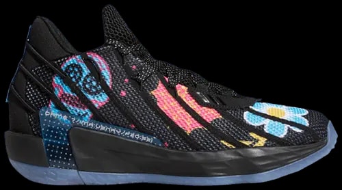 Giày Adidas Dame 7 'Day Of The Dead' FZ3189 — kich-thuoc: 42