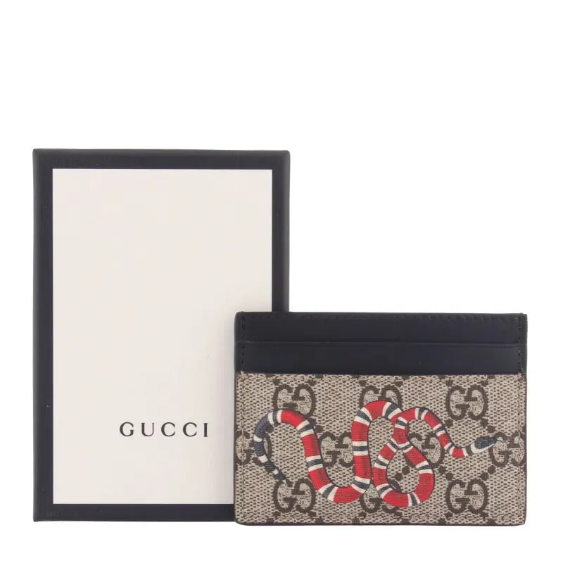 Ví Gucci Kingsnake GG Supreme 'Beige' 451277-K541N-8666 — ảnh 3