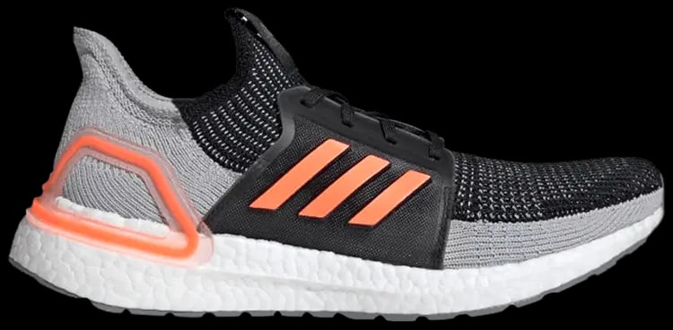 Giày Adidas UltraBoost 19 'Core Black Solar Orange' G27516 — kich-thuoc: 40 2/3