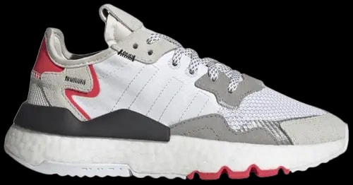 Giày Adidas Nite Jogger J 'White Shock Red' G28044 — kich-thuoc: 38 2/3