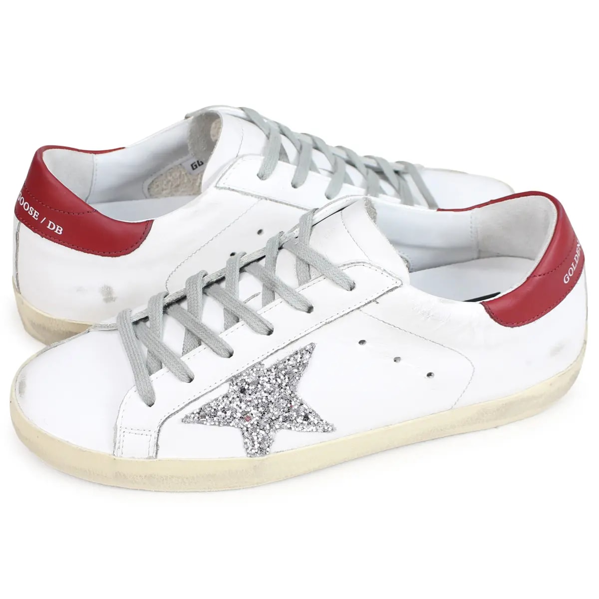 Giày Golden Goose 'White Red' G33WS590H16 — ảnh 3