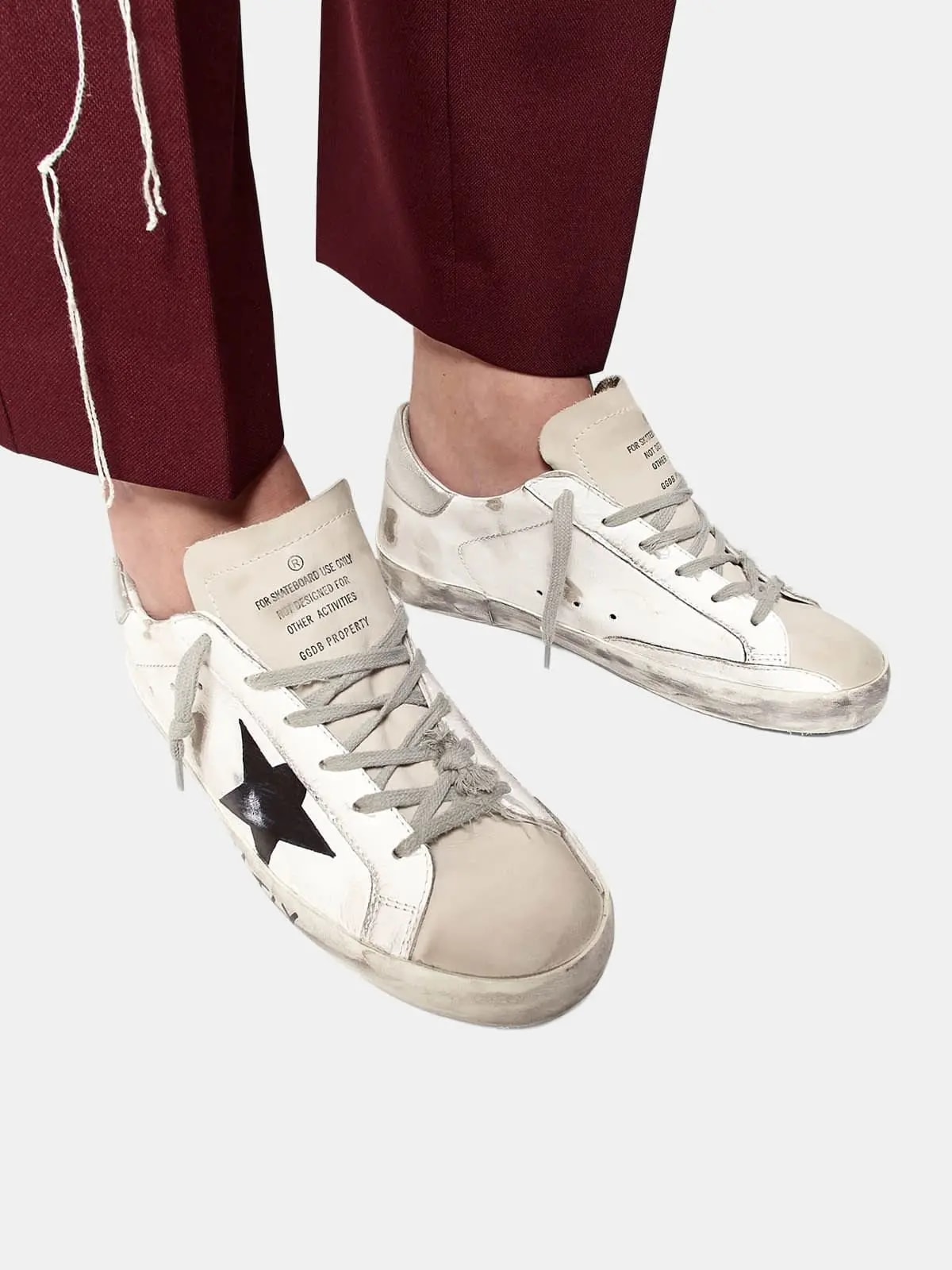 Giày Golden Goose 'Black star' G35WS590-Q27 — ảnh 4