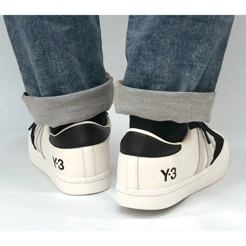 Giày Adidas Y-3 Yohji Star 'Grey One Black' H02579 — ảnh 4