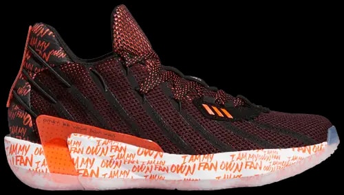 Giày Adidas Dame 7 'I Am My Own Fan 2KDAY' G55194 — kich-thuoc: 40