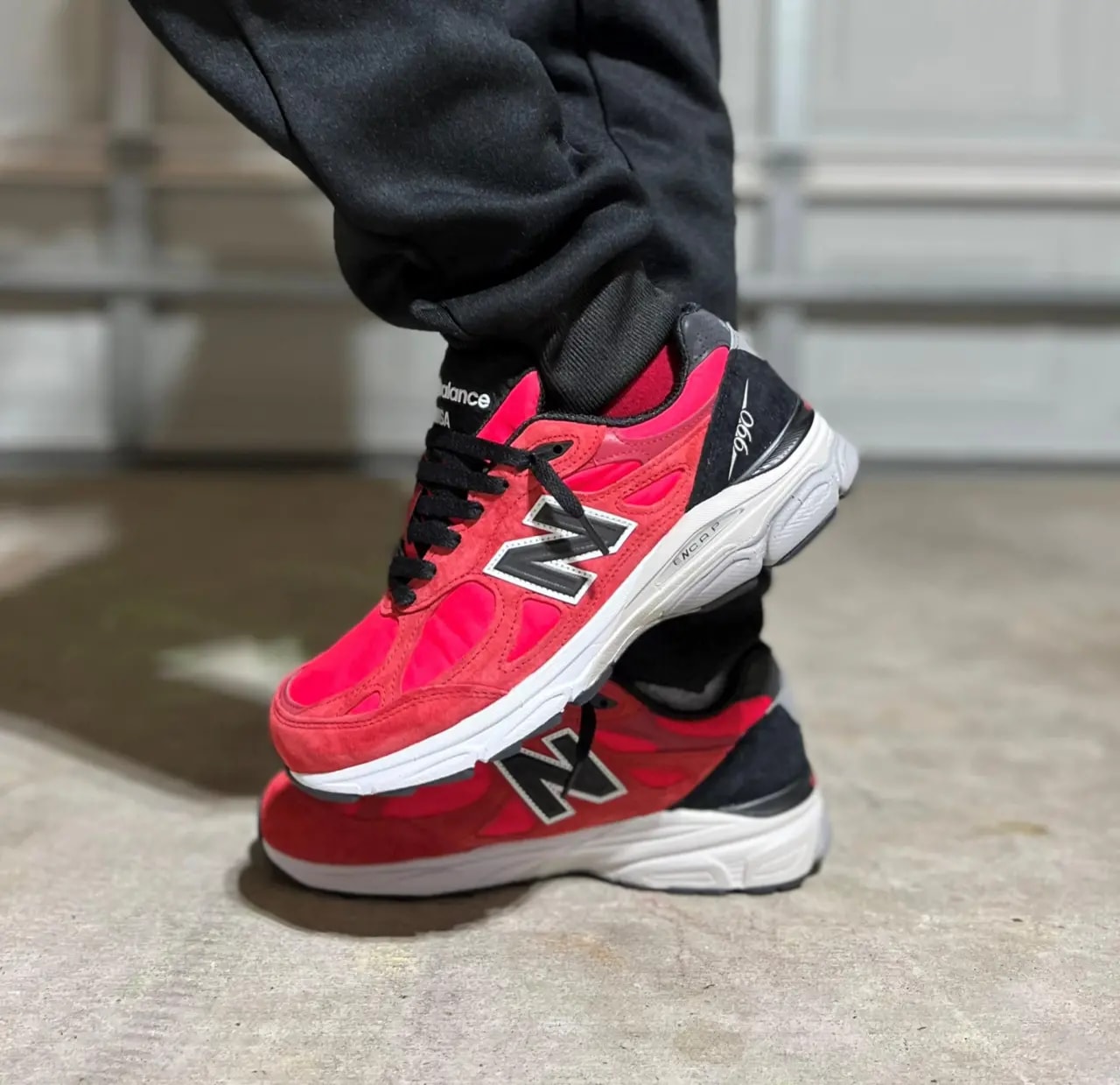 Giày New Balance 990v3 Made In USA 'Red Suede' M990PL3 — ảnh 3