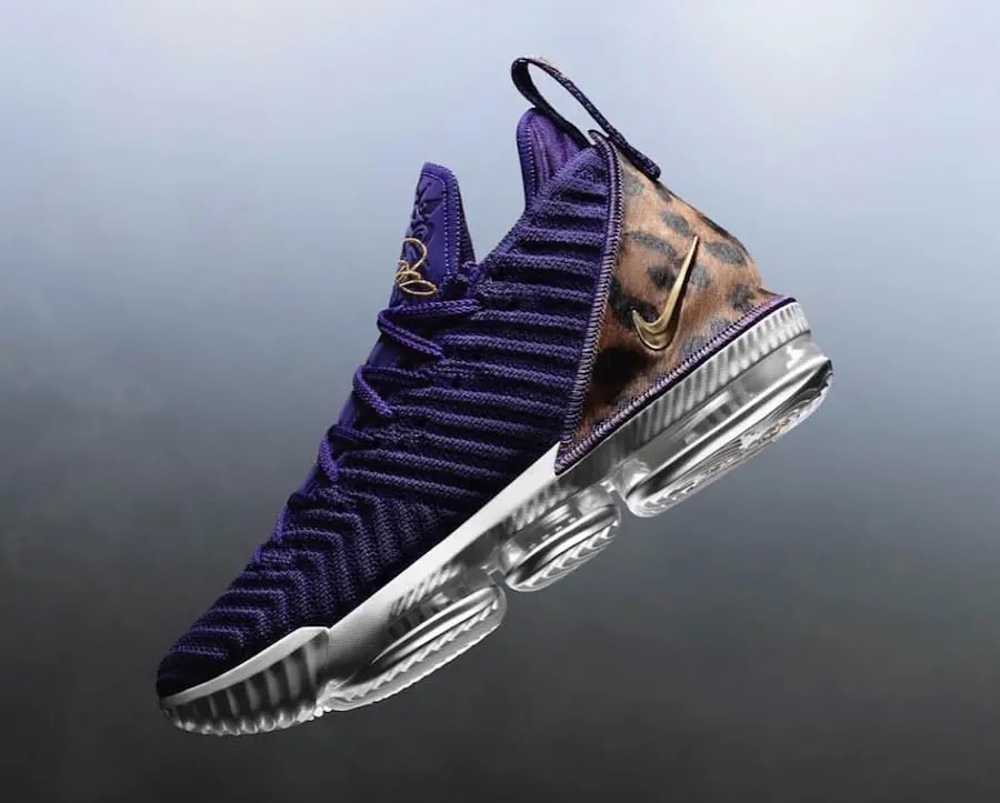 Giày Nike LeBron 16 'King Court Purple' AO2588-500 — ảnh 3