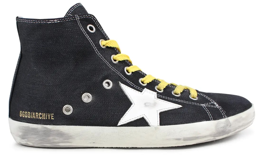 Giày Golden Goose Francy Black GARMS591-B13 — kich-thuoc: 40