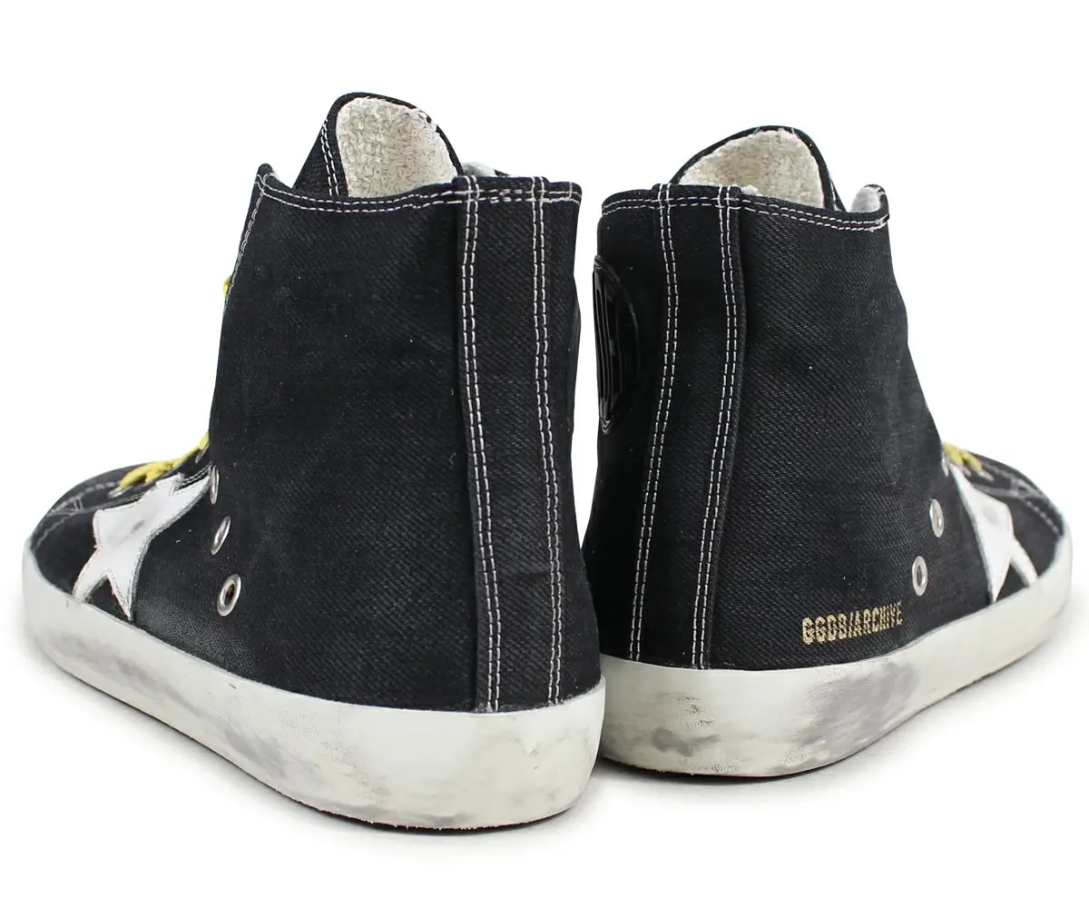 Giày Golden Goose Francy Black GARMS591-B13 — ảnh 4