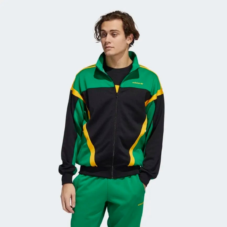 Áo Adidas Classic Track 2020 Green Black GD2064 — ảnh 2