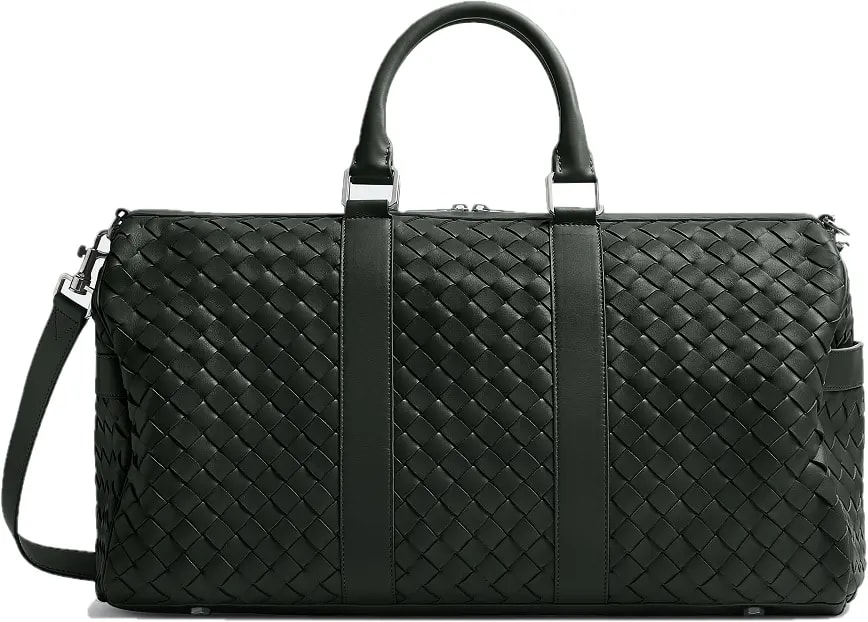 Túi Bottega Veneta Medium Intrecciato Duffle 'Dark Green' 650066V2E413009