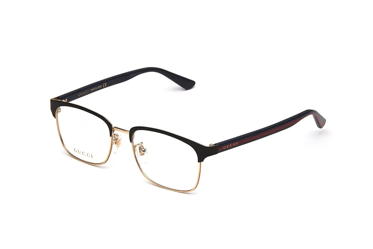 Kính Gucci Black Gold Blue Frame GG0934OA-002 — ảnh 3