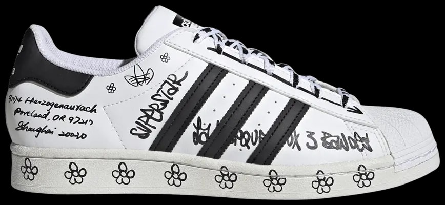 Giày Adidas Superstar 'Sharpie Pack Graffiti White Black' GV9804 — tieu-de: 38-2-3