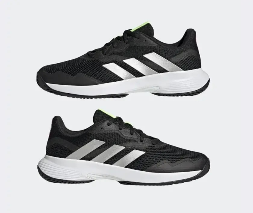 Giày Adidas Tennis Courtjam Control 'Black White' GW4225 — ảnh 3