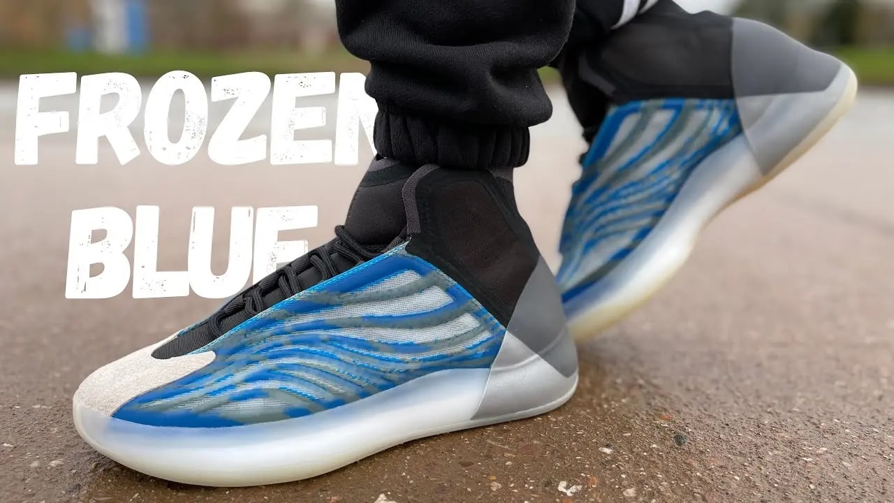 Giày Adidas Yeezy Basketball 'Frozen Blue' GX5049 — ảnh 3