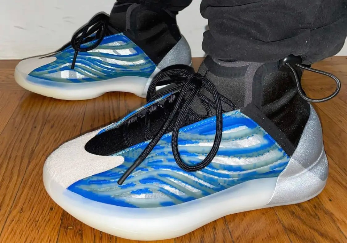 Giày Adidas Yeezy Basketball 'Frozen Blue' GX5049 — ảnh 4