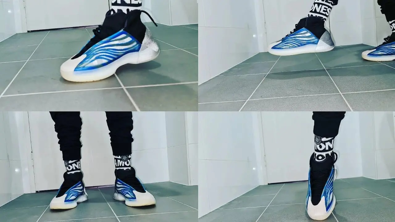 Giày Adidas Yeezy Basketball 'Frozen Blue' GX5049 — ảnh 2