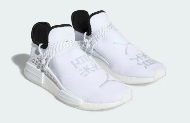 Giày Adidas Pharrell x NMD Human Race 'Core White' GY0092 — ảnh 4