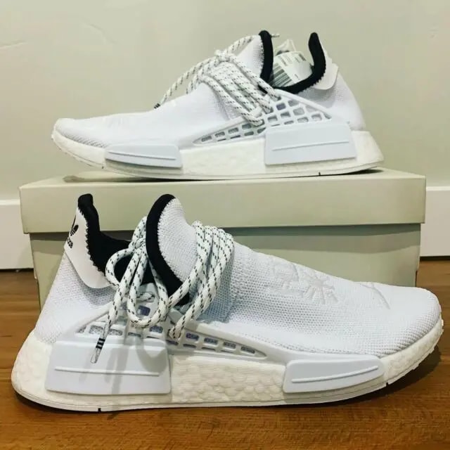 Giày Adidas Pharrell x NMD Human Race 'Core White' GY0092 — ảnh 2