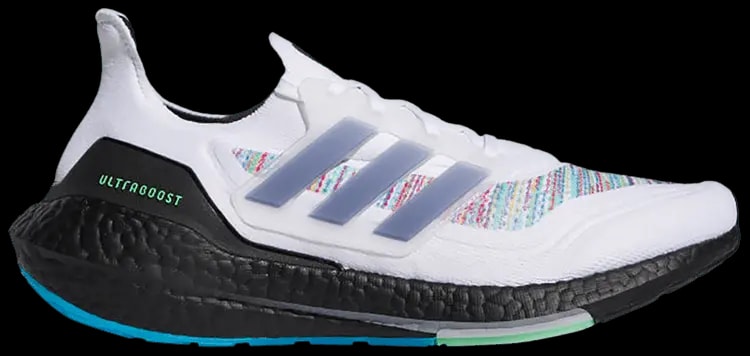 Giày Adidas UltraBoost 21 'White Screaming Green' GZ3194 — kich-thuoc: 40